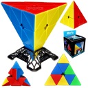 ОРИГИНАЛЬНАЯ ИГРУШКА MOYU PYRAMID CUBE в подарок + АЛГОРИТМЫ + ПОДСТАВКА