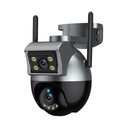 ДВОЙНАЯ НАРУЖНАЯ ВРАЩАЮЩАЯСЯ КАМЕРА TUYA SMART НА ПОЛЬСКОМ ЯЗЫКЕ 4MPX IP WIFI