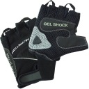 TREC GEL SHOCK TRAINING Перчатки для тренажерного зала и велосипеда | Черный Размер M