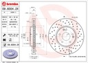 DISCOS ZAPATAS PARTE DELANTERA BREMBO MERCEDES SLK 