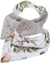 BABYMAM SOFT BIB, МИНКИ-ШАРФ НА ЛИПУЧКЕ 2-в-1