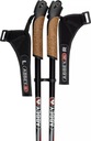 Трекинговые палки для скандинавской ходьбы, складные, регулируемые ABBEY 86-140см