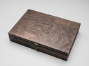 Drewniane pudełko na zdjęcia 15x23 15x21