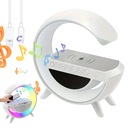 LAMPA LED Z GŁOŚNIKIEM ŁADOWANIE QI BUDZIK RADIO FM 7 TRYBÓW BLUETOOTH 5.3