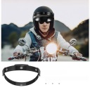 FINISHING HELMET MOPED VISOR EQUAL RACKS PLASTIC BLACK  photo 10