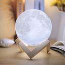 Nočná lampa MESIAC MOON 3D 18cm na maľovanie Kód výrobcu Księżyc