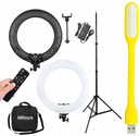MITOYA LED RING RL-480L ЛАМПА 60ВТ БЛОК ПИТАНИЯ И СУМКА + ШТАТИВ 75-230СМ