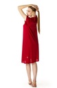 Krásna dámska nočná košeľa Consuela : Farba - Burgundská, Veľkosť - 56 Pohlavie Výrobok pre ženy