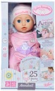 Baby Annabell Interaktívna bábika Active 43 cm Príslušenstvo 706626 Dominujúca farba viacfarebná