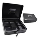 БОЛЬШАЯ МЕТАЛЛИЧЕСКАЯ КАССЕТА ДЛЯ ДЕНЕГ С КЛЮЧОМ