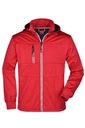 Мужская морская куртка SoftShell красная 3XL