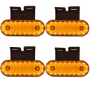 ФАРА ГАБАРИТ LED (СВІТЛОДІОД) 12-24V ВОЛОГОСТІЙКЕ POMARANCZOWA NA TIRA ПОВОРОТНИК  (18690467977) фото min 13