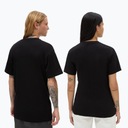 Pánske tričko Vans Mn Left Chest Logo Tee black/white M Výstrih okrúhly