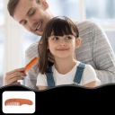 1ZEST DREWNIANY GRZEBIEŃ I WEŁNIANA SZCZOTKA DO PIELĘGNACJI NIEMOWLĄT