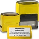 WAGRAF B3s ШТАМП ДЛЯ 6 СТРОК НАЗВАНИЕ КОМПАНИИ ОФИСНЫЙ ДИЗАЙН + ЛАСТИК