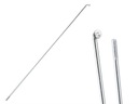 Стальные спицы 241 мм, серебряная оцинковка.