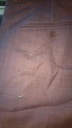 Ružové elegantné svadobné nohavice W28 L32 Zapínanie zips