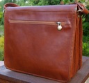 Pánska kožená taška cez rameno veľká hnedá talianska A4 poštárka vintage Ďalšie vlastnosti cez rameno