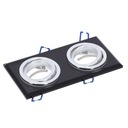 Алюминиевый подвижный патрон галогенной лампы + вилка SM-06