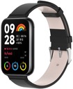 КОЖАНЫЙ РЕМЕНЬ-БРАСЛЕТ ДЛЯ XIAOMI MI BAND 8 PRO - ЧЕРНЫЙ
