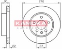 DISCOS ZAPATAS PARTE DELANTERA KAMOKA MERCEDES VITO AUTOBÚS 