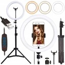 LAMPA PIERŚCIENIOWA UCHWYT NA TELEFON STATYW RING DO TELEFONU ZE STATYWEM