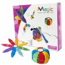 ELASTYCZNE KLOCKI MAGNETYCZNE 3D ZESTAW 34el.