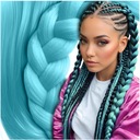 СИНТЕТИЧЕСКИЕ ВОЛОСЫ ДЛЯ НАРАЩИВАНИЯ МОСТОВ ЦВЕТНЫЕ ДЛИННЫЕ МОСТЫ 130