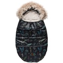 Большой зимний спальный мешок, черный, Буратино, 0-2 года