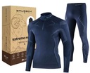 Motocyklowa odzież termoaktywna bielizna termiczna Brubeck Merino Wool -L
