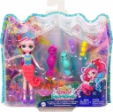 ENCHANTIMALS ПОДВОДНОЕ ПРИКЛЮЧЕНИЕ СЕДДА МОРСКОЙ КОНЕК КУКЛА + ЖИВОТНЫЕ MATTEL