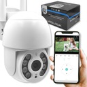 SOLARNA KAMERA WIFI 4MPX SMART ZEWNĘTRZNA OBROTOWA IP BEZPRZEWODOWA ALARM