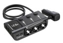 РОЗПОДІЛЮВАЧ ГНІЗДА ПРИКУРЮВАЧА АВТО ЗАРЯДНИЙ ПРИСТРІЙ 12-24V PD USB QC 120W  (18928569539) фото min 14