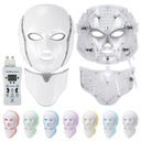 СВЕТОДИОДНАЯ МАСКА 7 ЦВЕТОВ СВЕТОДИОДНАЯ МАСКА СВЕТОТЕРАПИЯ ПОДХОДИТ ДЛЯ ЛИЦА И ШЕИ