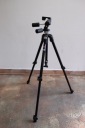 Штатив Manfrotto 190CLB + голова Manfrotto 141RC - BTFOTO KOMIS