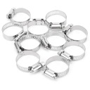 100PCS 18-32 MM ШЛАНГ ZACISEK ZE СТАЛИ НЕРЖАВЕЙКА KLIPSOWY ХОМУТЫ QM  фото 9