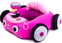 Плюшевый розовый автомобиль Princess Cozy Coupe
