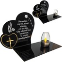 СОЛНЕЧНЫЙ ФАКЕЛ СВЕТОДИОДНАЯ СТАТУЭТКА СЕРДЦА ДЛЯ КЛАДБИЩА МОГИЛА БОЛЬШАЯ