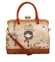 Женская сумка и сумка на плечо ANEKKE Уникальный дизайн Peace & Love Camel