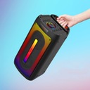 USB BLUETOOTH ДИНАМИК ПОРТАТИВНЫЙ БУМБОКС RGB КАРАОКЕ МИКРОФОН ПУЛЬТ ДИСТАНЦИОННОГО УПРАВЛЕНИЯ