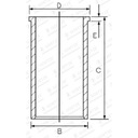 BLOQUE SILENCIOSO CYLINDROWA GOETZE ENGINE 14-020420-00 