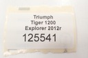 Triumph Tiger 1200 Explorer 12-15 Wypełnienie owie Waga produktu z opakowaniem jednostkowym 1 kg