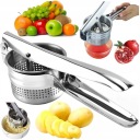 ПРЕСС-ПРЕСС ДЛЯ КАРТОФЕЛЯ, ОВОЩЕЙ, ТЕСТА, НЕРЖАВЕЮЩЕЙ СТАЛИ, СТАЛЬНОЙ ПРЕСС