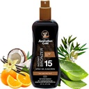 АВСТРАЛИЙСКИЙ ЗОЛОТОЙ ЗАЩИТНЫЙ СОЛНЦЕЗАЩИТНЫЙ ГЕЛЬ SPF 15 СПРЕЙ с бронзатором