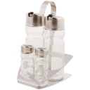 Бохо набор масла и уксуса для поваренной соли и перца LOFT