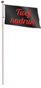 Рекламный флаг 120х75см компании Print + Design
