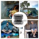KOMPAKTOWA МЕТАЛ ПЕПЕЛЬНИЦА Z КРИШКА NA АВТОМОБИЛЬ I CAMPING  фото 16