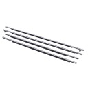 4PCS ДВЕРІ WEATHERSTRIP 75711-0T010 ХРОМ РЕЗИНОВИЙ KURZ ODPORNY NA 8C  (17509559402) фото min 4