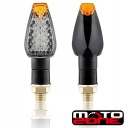 Белые/оранжевые светодиодные указатели поворота 2 шт.