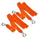 2PCS HIGH-VISIBILITY ПОМАРАНЧЕВИЙ КОЛІР TOW STRAPS FOR HEAVY-DUTY TOWING  (18488402473) фото min 6